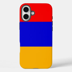 Coque Pour iPhone 16 Plus Apple iPhone 16 Plus Mate, drapeau de l'Arménie