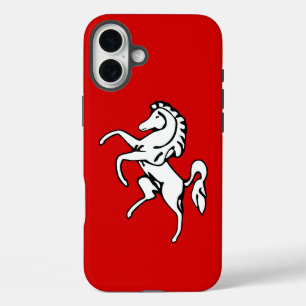 Coque Pour iPhone 16 Plus Apple iPhone 16 Plus Mate, drapeau du comté de Ken
