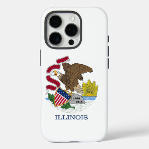 Coque iPhone 16 Pro Apple iPhone 16 Pro Coque-Mate, drapeau de l'Illin
