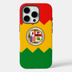 Coque iPhone 16 Pro Apple iPhone 16 Pro Coque-Mate, drapeau de Los Ang