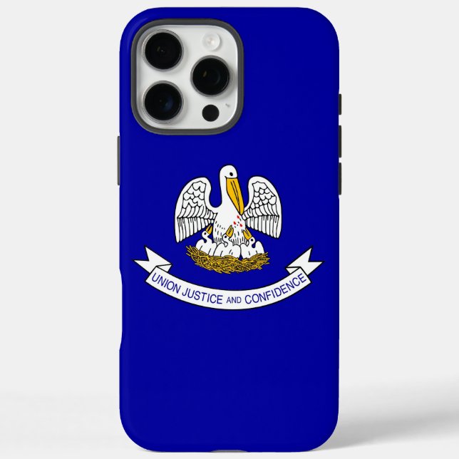 Coques Case-Mate iPhone Apple iPhone 16 Pro Max Coque, drapeau de la Louis (Verso)