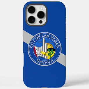Coque iPhone 16 Pro Max Apple iPhone 16 Pro Max Coque, drapeau de Las Vega
