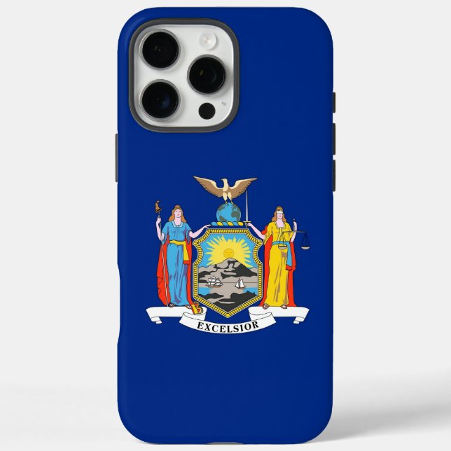Coques Case-Mate iPhone Apple iPhone 16 Pro Max Coque, drapeau de l'État d (Verso)