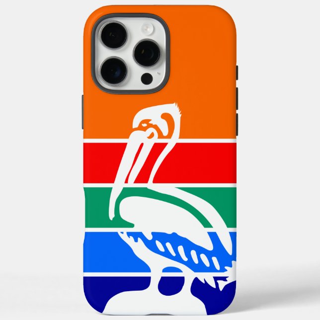 Coques Case-Mate iPhone Apple iPhone 16 Pro Max Coque, drapeau de Saint-Pé (Verso)