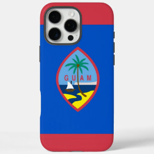 Coque iPhone 16 Pro Max Apple iPhone 16 Pro Max Coque, drapeau Guam