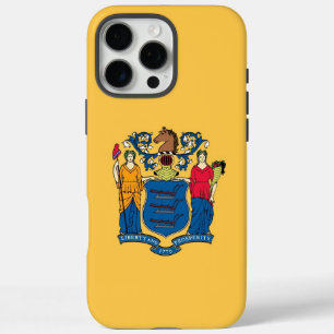 Coque iPhone 16 Pro Max Apple iPhone 16 Pro Max Coque, drapeau New Jersey