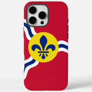 Coque iPhone 16 Pro Max Apple iPhone 16 Pro Max Coque, drapeau St. Louis