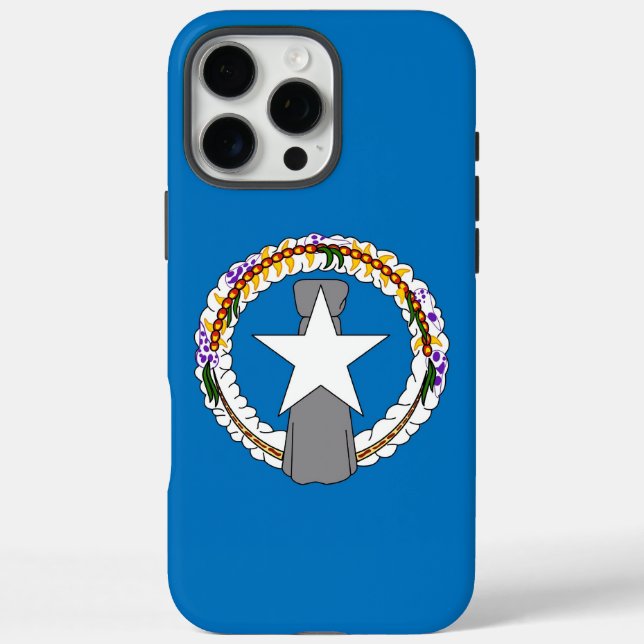 Coques Case-Mate iPhone Apple iPhone 16 Pro Max Coque, Mariana du Nord (Verso)