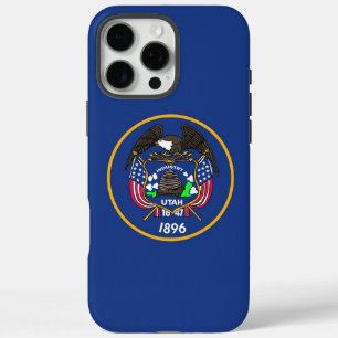 Coque iPhone 16 Pro Max Apple iPhone 16 Pro Max, drapeau ancien de l'Utah