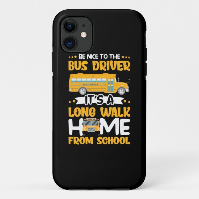 Coques Case-Mate iPhone Appréciez Le Conducteur De Bus (Dos)