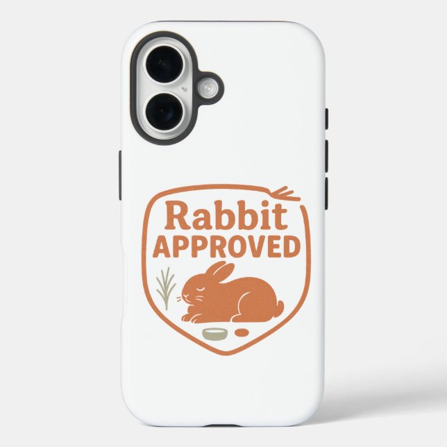 Coques Case-Mate iPhone Approuvé par les lapins (Verso)