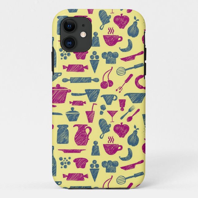 Coques Case-Mate iPhone Approvisionnements de cuisine (Dos)