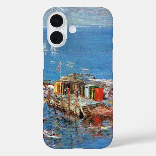 Coques Case-Mate iPhone Après-midi d'août, Appledore par Childe Hassam (Verso)