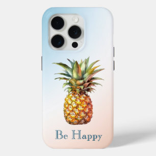 Coque Case-Mate iPhone Aqua Cream Joyeux ananas tropical