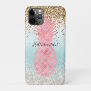 Case-Mate iPhone Case Aqua d'ananas tropicale rose