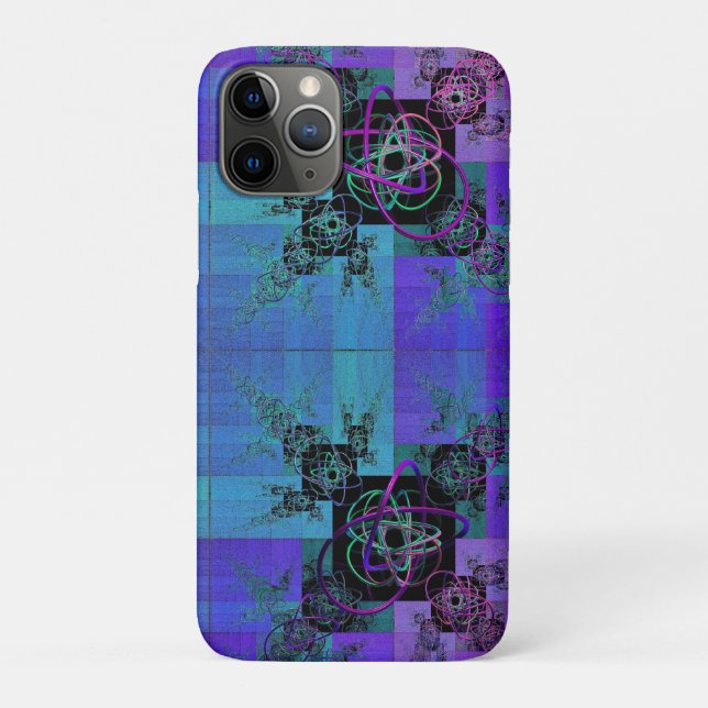 Coques Case-Mate iPhone Aqua et Lilac Fractal Joy iPhone/coque ipad (Dos)