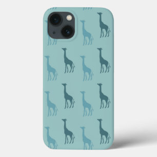 Etui iPhone Case-Mate Aqua Giraffes