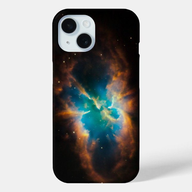 Coques Case-Mate iPhone Aqua Green Celestia Splendid Nebula Photo (Verso)