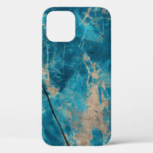 Case-Mate iPhone Case Aqua ton en marbre onyx