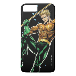 Coque iPhone 8 Plus/7 Plus Aquaman avec Spear