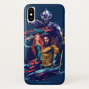 Case-Mate iPhone Case Aquaman   King Orm contre Mera et Aquaman