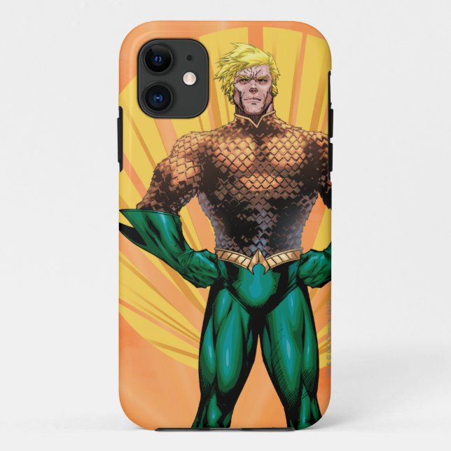 Coques Case-Mate iPhone Aquaman Standing (Dos)