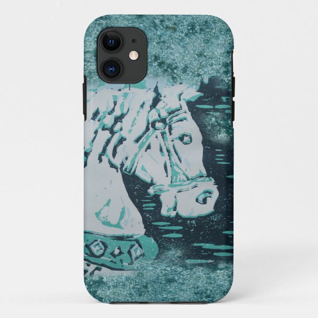Coques Case-Mate iPhone Aquamarine du carrousel (Dos)