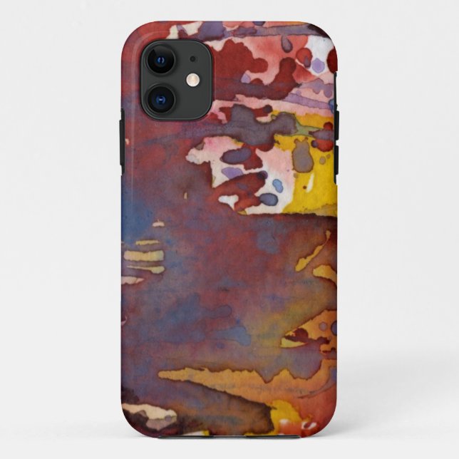 Coques Case-Mate iPhone aquarelle 8 d'arrière - plan (Dos)