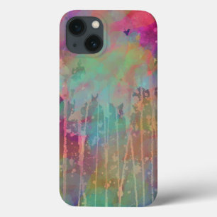 iPhone 13 Case Aquarelle Abstraite colorée