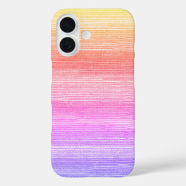 Coques Case-Mate iPhone Aquarelle Abstraite de Seagrass Ombre Neon (Verso)