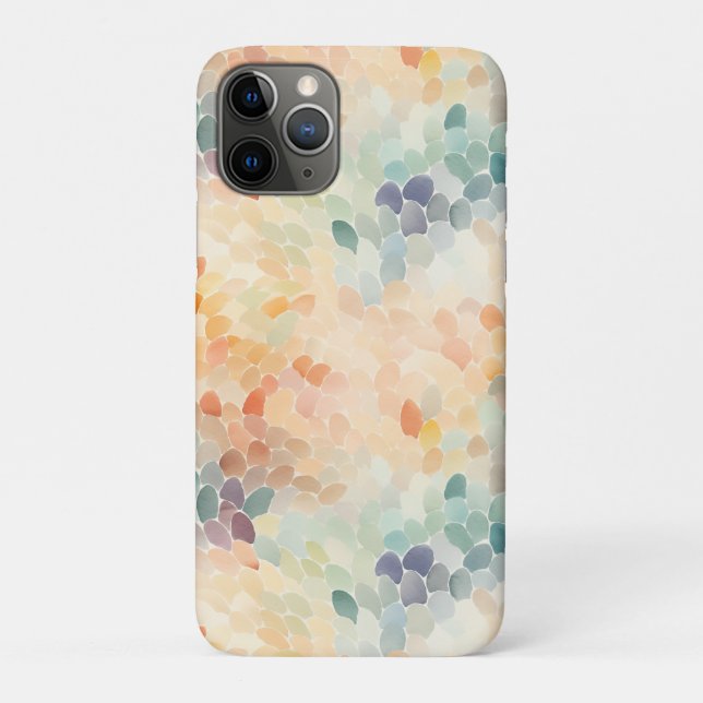 Coques Case-Mate iPhone Aquarelle Abstraite Pastel Clair (Dos)