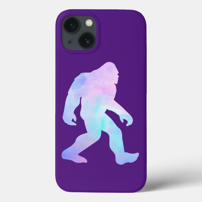 Coques Case-Mate iPhone Aquarelle Bigfoot (Verso)