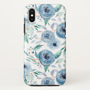 Case-Mate iPhone Case Aquarelle bleu vert