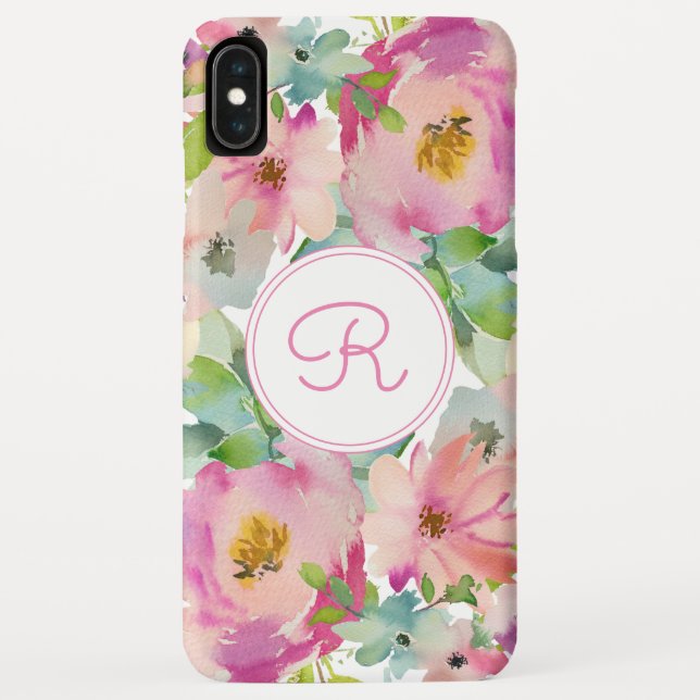 Coques Case-Mate iPhone Aquarelle Boho Pastel (Dos)