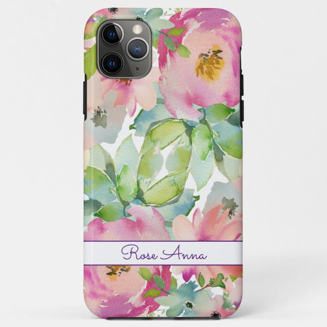 Coques Case-Mate iPhone Aquarelle Boho Pastel (Dos)