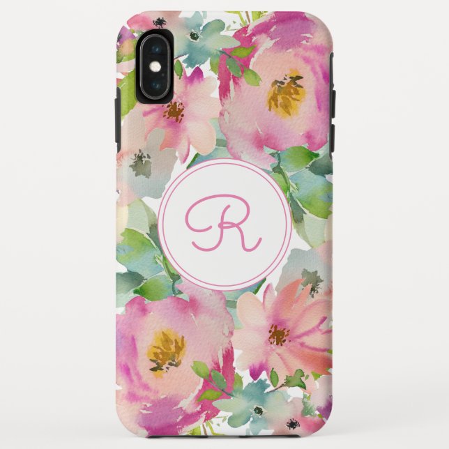 Coques Case-Mate iPhone Aquarelle Boho Pastel (Dos)
