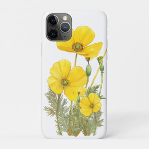 Case-Mate iPhone Case Aquarelle Californie Populaire Fleur Jaune