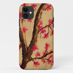 Coque iPhone 11 Aquarelle Cherryblossom