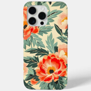 Coque Case-Mate iPhone Aquarelle crémeuse en fleur de poire Vintage