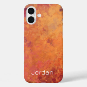 Coque Pour iPhone 16 Plus Aquarelle de la branche d'automne