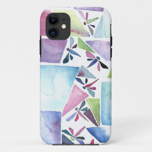 Etui iPhone Case-Mate Aquarelle de libellule Pastel