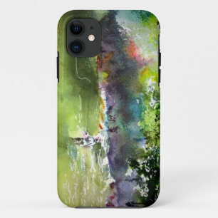COQUES POUR iPhone AQUARELLE DE PÊCHE DE MOUCHE