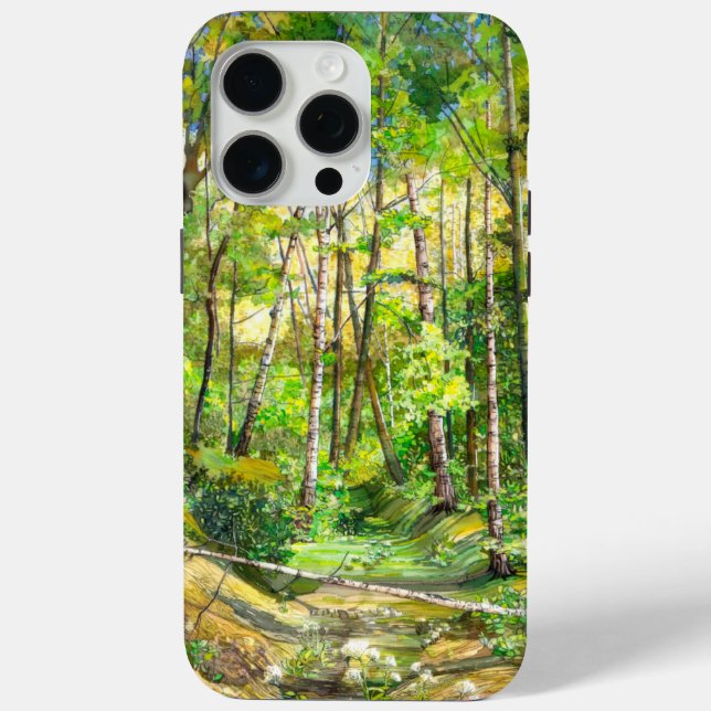 Coques Case-Mate iPhone aquarelle de peinture de rainures sur soie (Verso)