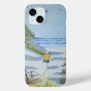 Coque Case-Mate iPhone Aquarelle de plage d'été