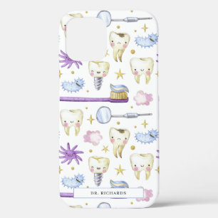 Case-Mate iPhone Case Aquarelle Dent   Dentiste Hygiéniste Dentaire 