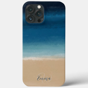 Case-Mate iPhone Case Aquarelle dorée moderne peinture Abstraite