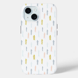 Coque Case-Mate iPhone Aquarelle douce Chevron Motif