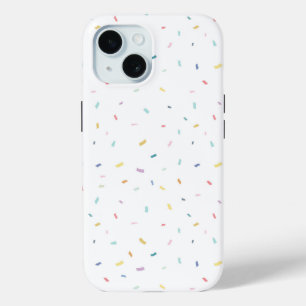 Coque Case-Mate iPhone Aquarelle douce Motif Confetti