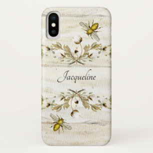 Case-Mate iPhone Case Aquarelle en bois d'abeilles de la capsule n de