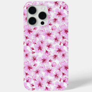 Coque Case-Mate iPhone Aquarelle en fleurs de cerisier